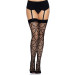 Ажурні панчохи із сердечками Leg Avenue Heart Black one size