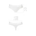 Трусики-бразиліана з бавовни Passion PS005 PANTIES S, white