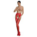 Эротические колготки-бодистокинг Passion ECO S002 red