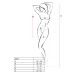 Эротическое платье-сетка Passion BS027 S/XL Красное