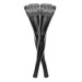 Чулки с мокрым эффектом Noir Handmade F135 Powerwetlook stockings, M, без мысков