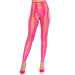 Колготки Leg Avenue Seamless Opaque Footless Suspender Hose One Size Neon Pink