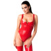 Боди Noir Handmade F352 Red powerwetlook body - S