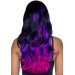 Перука Leg Avenue Allure Multi Color Wig Black/Purple