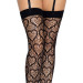 Ажурні панчохи із сердечками Leg Avenue Heart Black one size