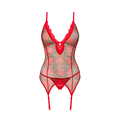 Корсет Obsessive Jollymore corset XL/2XL