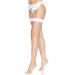 Панчохи у велику сітку Leg Avenue Fence Net Thigh Highs White one size