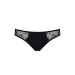 Трусики слепые с кружевной сеточкой Passion Dina Thong black L/XL