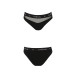 Трусики з прозорою вставкою Passion PS006 PANTIES XL, black