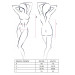 Эротическое мини-платье Passion Size Plus MIRACLE CHEMISE 6XL/7XL Черное