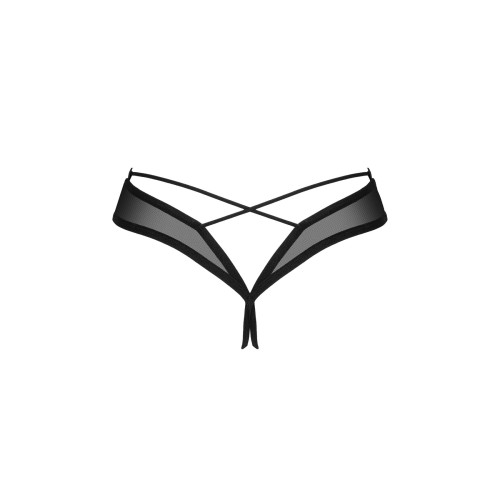 Трусики Obsessive Roxelia crotchless thong XL/2XL