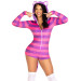 Комбинезон-костюм кошечки Leg Avenue Comfy Cheshire XS, с капюшоном