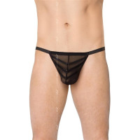 Мужские стринги SoftLine Mens Thong 4527 S/L Black