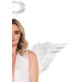 Крылья ангела Leg Avenue Marabou Feather Angel Wings, настоящие перья