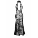 Довга сітчаста сукня Noir Handmade F239 Long tulle dress, M