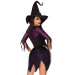 Костюм ведьмы Leg Avenue Mystical Witch M, платье, шляпа