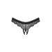 Трусики з доступом Obsessive Chemeris crotchless panties XL/2XL