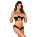 Комплект Obsessive Roxelia 2-pcs crotchless set XS/S
