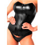 Корсет Noir Handmade F334 Powerwetlook corset - 6XL