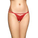 Женские стринги SoftLine G-String 2496 M/L Red