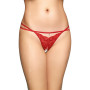 Женские стринги SoftLine G-String 2496 M/L Red