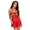 Беби-дол Kissable Sexy Kiss Babydoll Red L/XL
