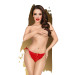 Трусики-сліпи Penthouse Too Hot To Be Real Red S/M