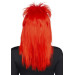 Парик рок-звезды Leg Avenue Unisex rockstar wig Red, унисекс, 53 см