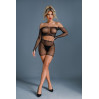 Бодістокінг Caprice Lingerie Model 07 Black One size