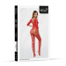 Бодистокинг SoftLine Bodystocking 2037 One Size Red