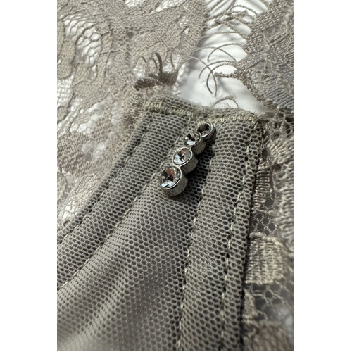 Боді Passion ZOVEL BODY light grey S