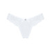 Полупрозрачные трусики Obsessive Heavenlly panties белые XS/S