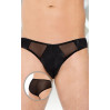 Трусы Softline Thong 4466 Черные M/L