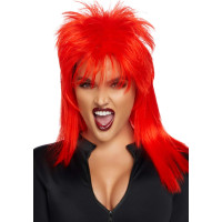 Парик рок-звезды Leg Avenue Unisex rockstar wig Red, унисекс, 53 см Парик рок-звезды Leg Avenue Unisex rockstar wig Red, унисекс, 53 см