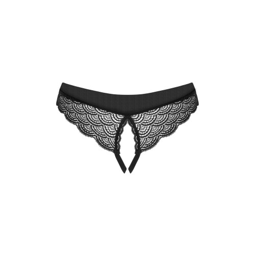 Трусики з доступом Obsessive Chemeris crotchless panties XS/S