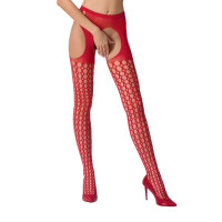 Эротические колготки Passion S006 Красные S/M/L