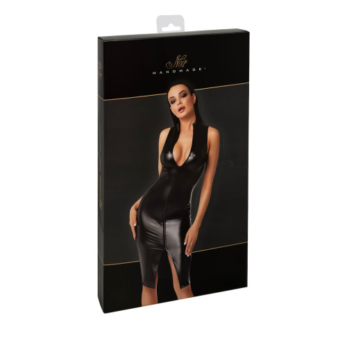 Сукня Noir Handmade F337 Powerwetlook midi dress - M