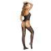 Бодістокінг SoftLine Bodystocking 2066 One Size Black