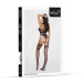 Бодістокінг SoftLine Bodystocking 2083 One Size Black