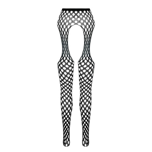 Эротические колготки-бодистокинг Passion ECO S003 black