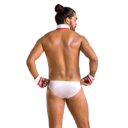 Комплект эротического мужского белья Passion 037 Gregory White XXL/XXXL