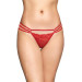 Женские стринги SoftLine G-String 2493 S/M Red