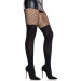 Колготки Leg Avenue Garter Illusion Tights with Net Detail One Size Black