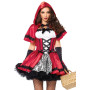 Эротический костюм Красной шапочки Leg Avenue Gothic Red Riding Hood L, платье, накидка
