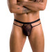 Чоловічі прозорі стринги Passion 029 Thong Collin Black L/XL