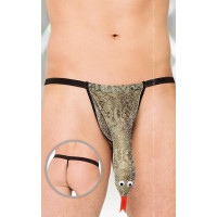 Мужские трусы SoftLine Thong 4440 Серебристые S/M/L Мужские трусы SoftLine Thong 4440 Серебристые S/M/L