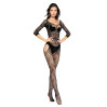 Бодистокинг SoftLine Bodystocking 6032 One Size Black