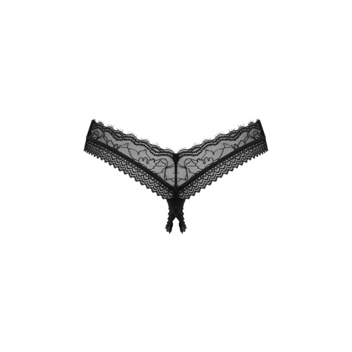Трусики Obsessive Medilla crotchless thong XL/2XL