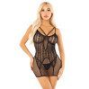 Бодистокинг Leg Avenue Heart Net Mini Dress One Size Black