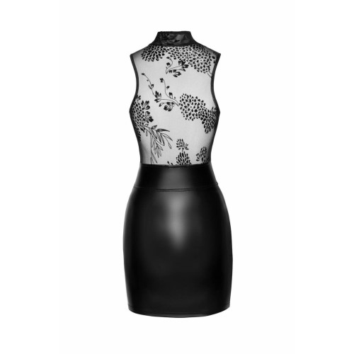 Платье Noir Handmade F241 Short dress with powerwetlook skirt and tulle top, S